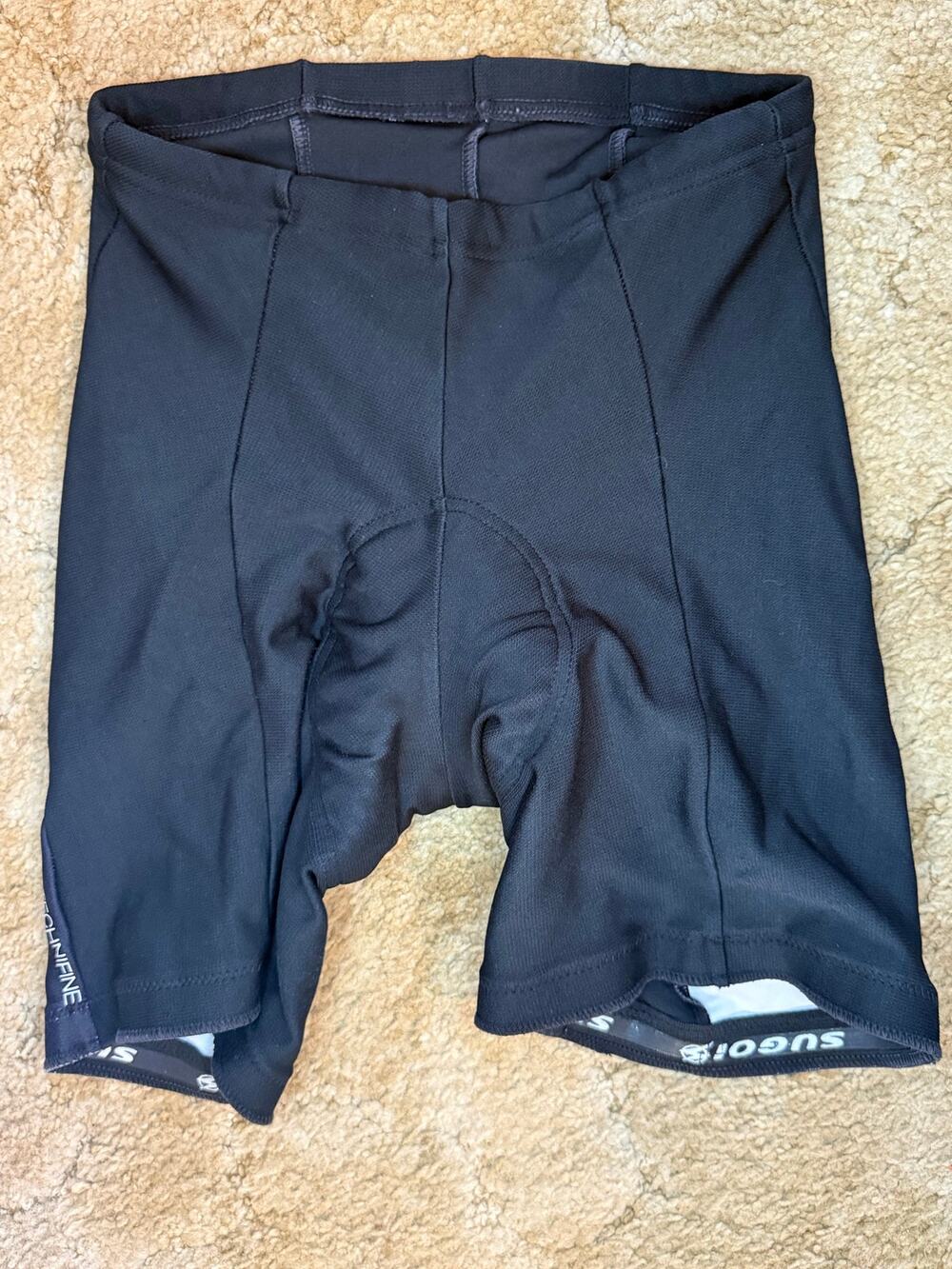 Sugoi Technifine Women’s Padded Cycling Bike Shorts Black Medium